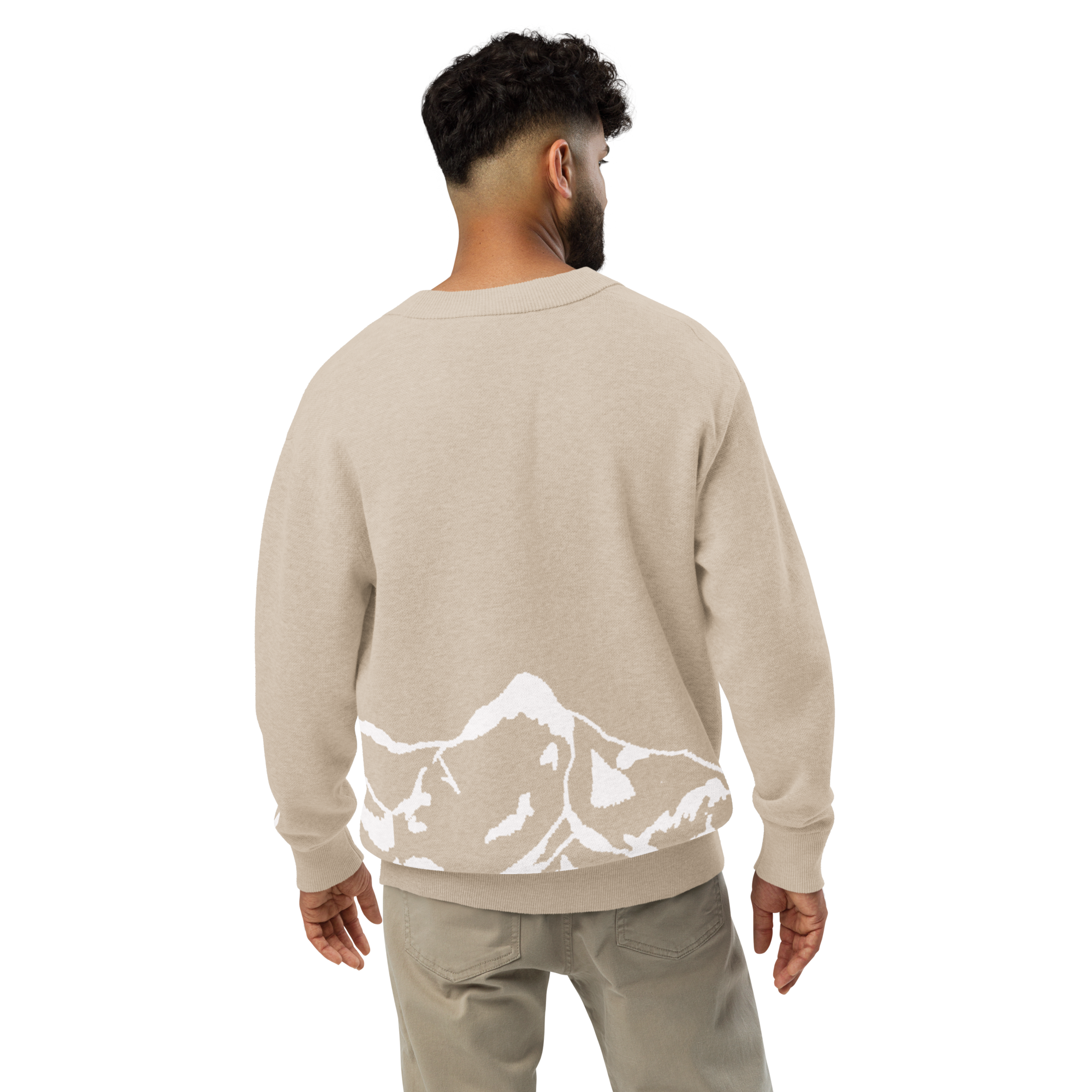 Mountain knitted cardigan