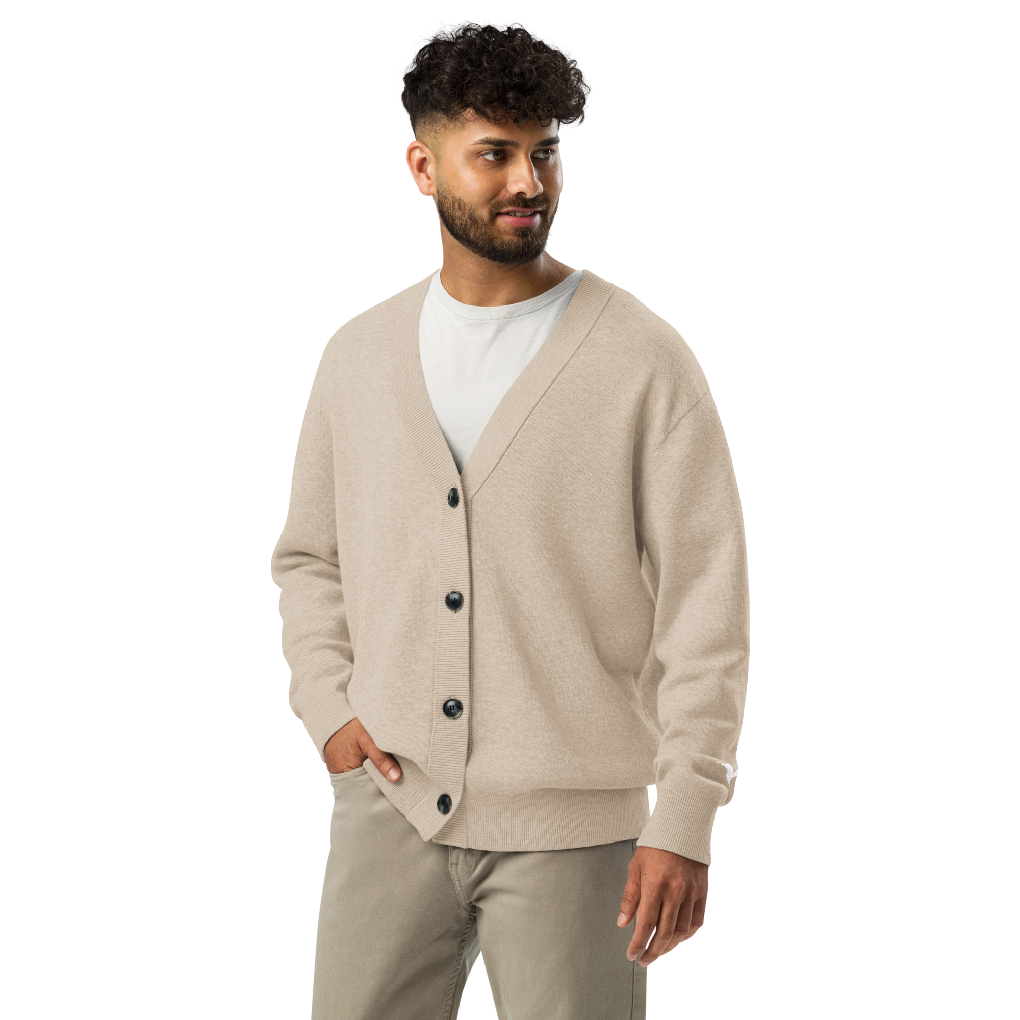 Mountain knitted cardigan